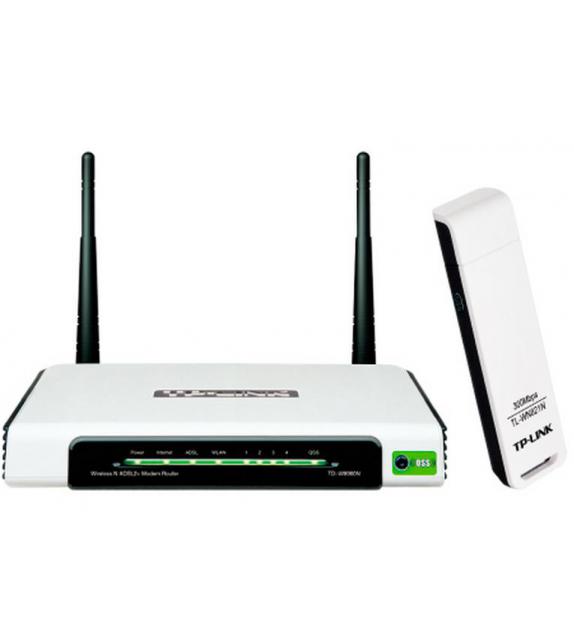 ROUTER ADSL2+ 300-N 4LAN