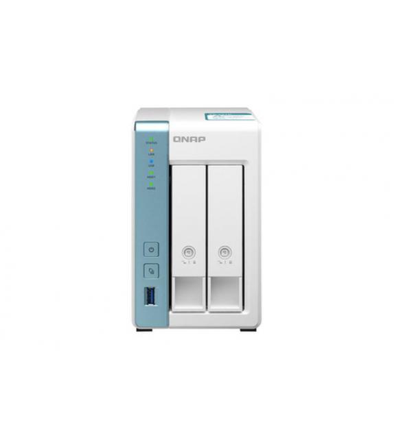 NAS QNAP 2*BAY 512MB FLASH QC 1,7GHZ