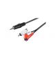 CAVO SDOPPIATORE JACK 3.5 A RCA MASCHIO