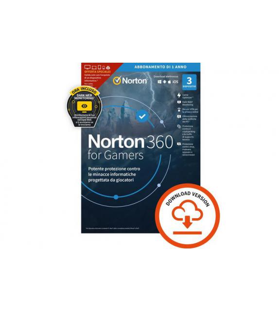 NORTON 360 1 USER 3 DEVICE YR ATTACH