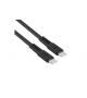 Cavo Piatto USB-C /USB-C da 1,2m Nero
