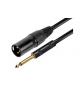 CAVO AUDIO XLR M - JACK 6.3MM - 5MT