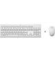 tastiera e mouse wireless HP 230 white