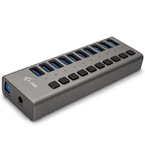 I-TEC HUB USB-A 3.0 a 10 porte USB 3.0