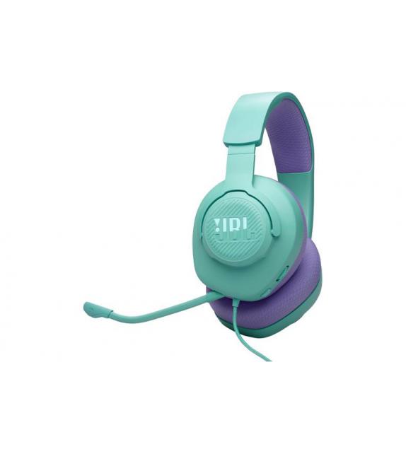 JBL CUFFIA GAMING CON MICROFONO 100 CYAN