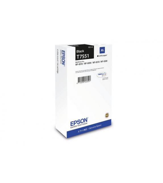 EPSON T7551 - MISURA XL - NERO - ORIGINA