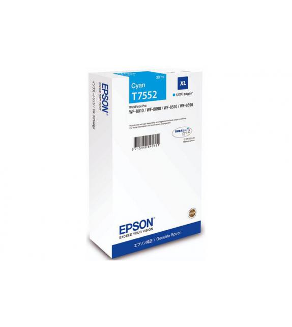 EPSON T7552 - MISURA XL - CYAN - ORIGINA