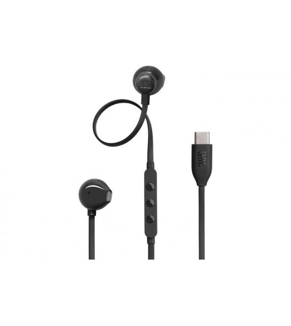 AURICOLARI CON FILO JBL USB-C T305 BLACK