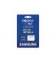 SAMSUNG MICRO SD PRO PLUS 512GB XC U3 V3