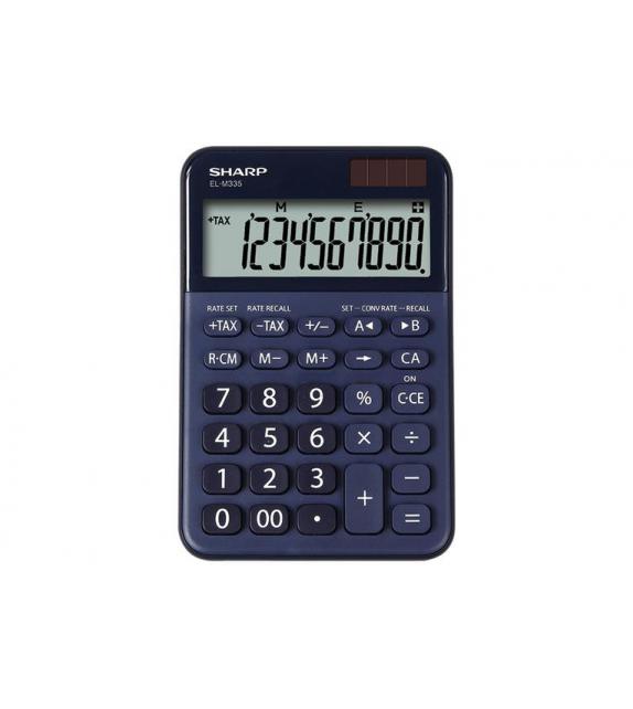 CALCOLATRICE SHARP BLU 10 CIFRE