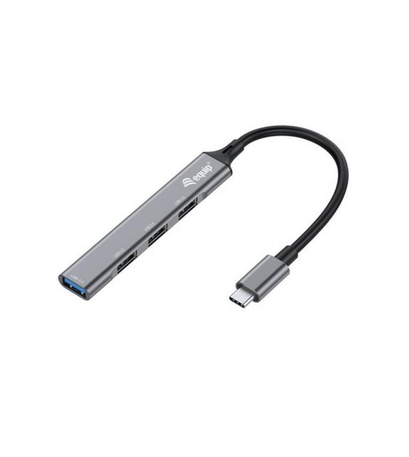 EQUIP HUB 4 PORTE USB-C 3.0/2.0