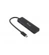 EQUIP HUB USB-C /USB A BALCK