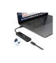 EQUIP HUB USB-C /USB A BALCK