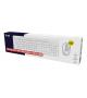 TASTIERA E MOUSE SILENT TRUST BIANCO
