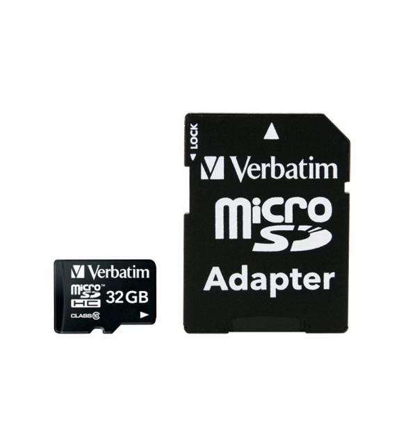 VERBATIM MICRO SD 32GB CLASSE 10