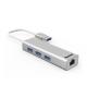 HAMLET USB LAN USB 3.0 + 4 USB