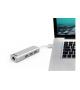 HAMLET USB LAN USB 3.0 + 4 USB