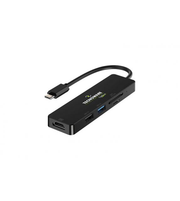 HUB 5 PORTE USB TYPE-C FHUB17693 5 IN 1