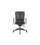 SEDIA DA UFFICIO GIREVOLE MESH NERO