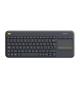 TASTIERA WIRELESS K400 PLUS BLACK