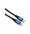 CAVO TYPE-C TO TYPE-C 5.0 100W BLU