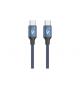 CAVO TYPE-C TO TYPE-C 5.0 100W BLU