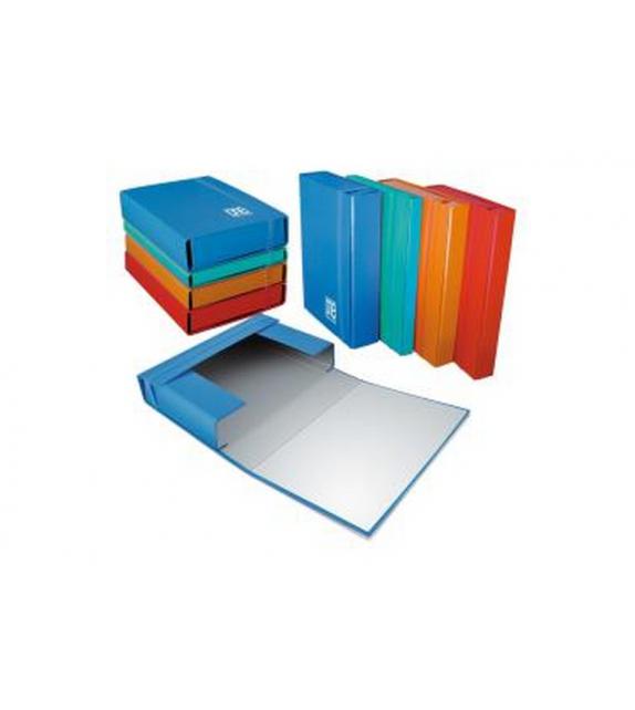 CARTELLA PROGETTO DORSO 3 CM BLU