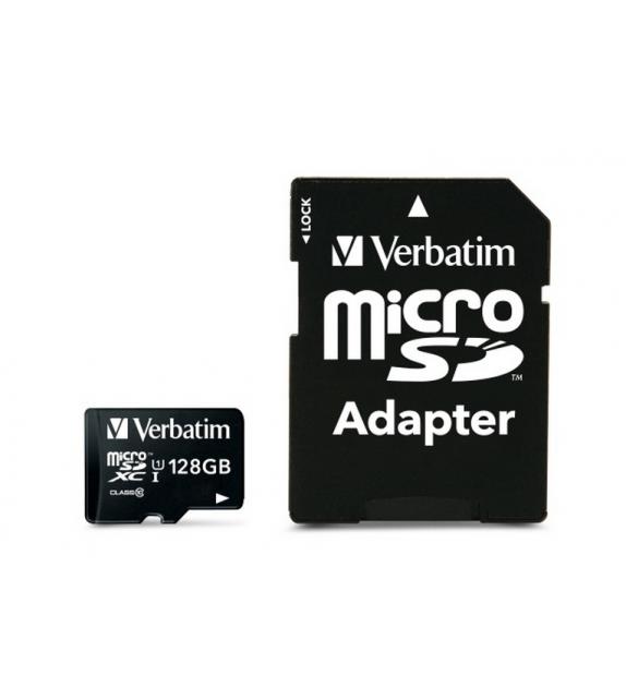MICRO SD 128 GB VERBATIM CLASSE 10