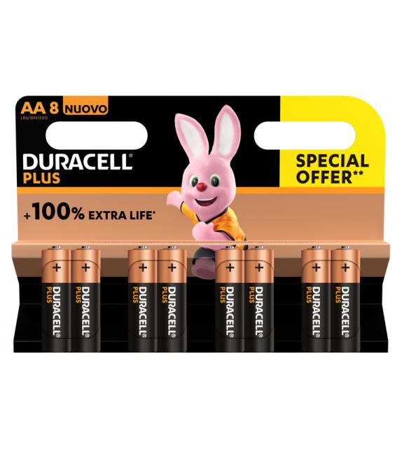 CONF. 8 PEZZI STILO DURACELL