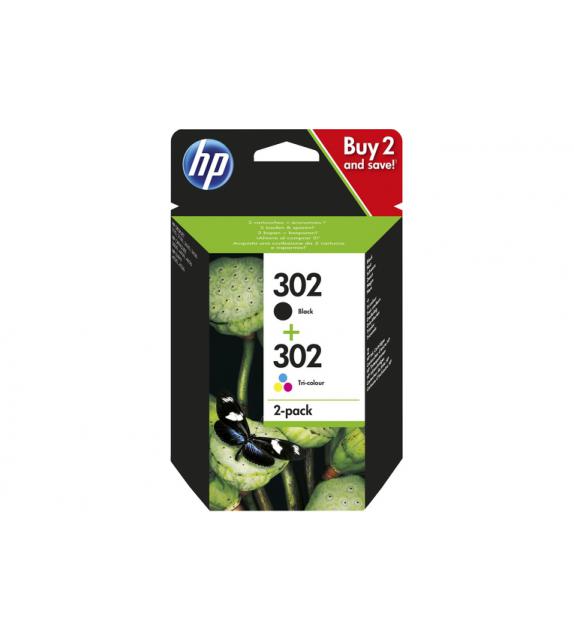 HP MULTIPACK 302 NERO+TRICROMIA