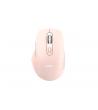 Mouse ottico, connessione wireless DUAL rosa