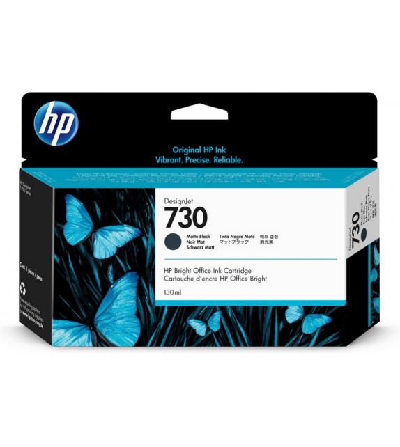 CARTUCCIA HP 730 NERO OPACO 130 ML