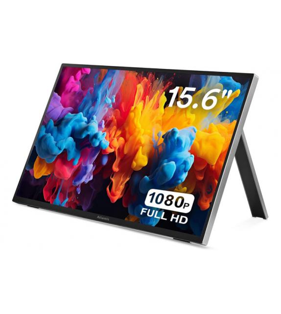 ATLANTIS MONITOR PORTATILE TOUCH DA 15'6 POLLICI