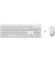 tastiera e mouse wireless HP 230 white