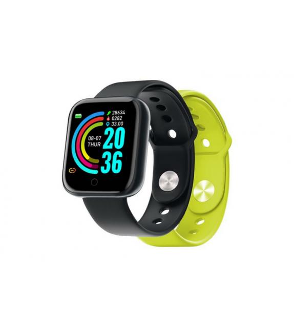 NILOX SMARTWATCH TRAILBAND 1.44'' + 2 CINTURINI INTERCAMBIABILI