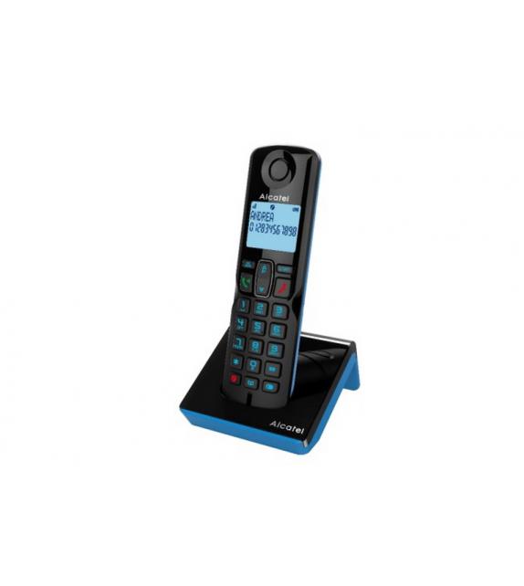 TELEFONO CORDLESS ALCATEL S280 BLUE/BLACK VIVAVOCE
