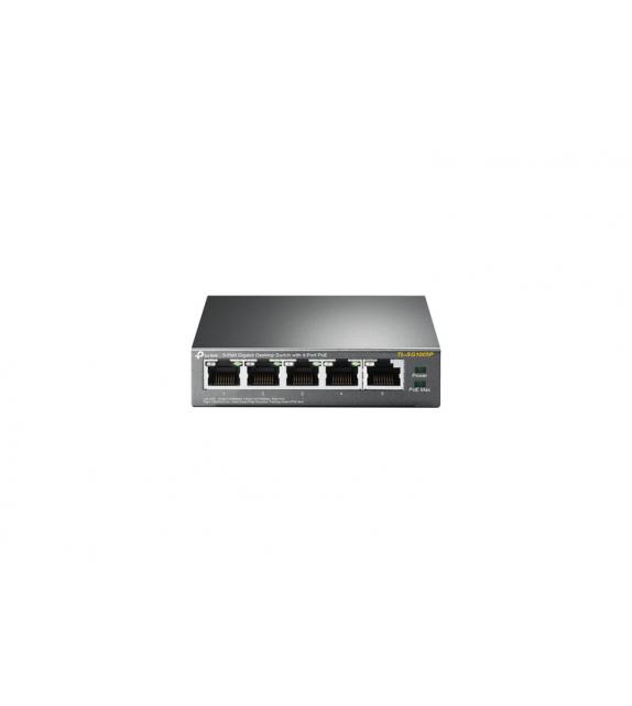 SWITCH 5P LAN GIGABIT TP-LINK TL-SG1005P DESKTOP 4P POE