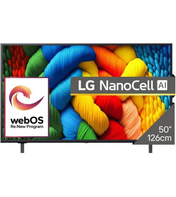 TV 50 LG LED SMART 4K NANOCELL NANO80A3B