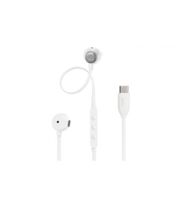 AURICOLARI CON FILO JBL USB-C T305C WHIT