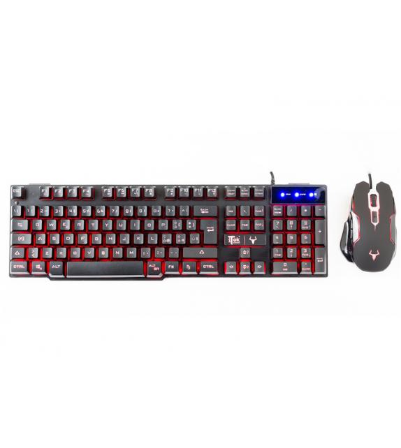 TASTIERA+MOUSE ITEK GAMING "TAURUS 16M2"