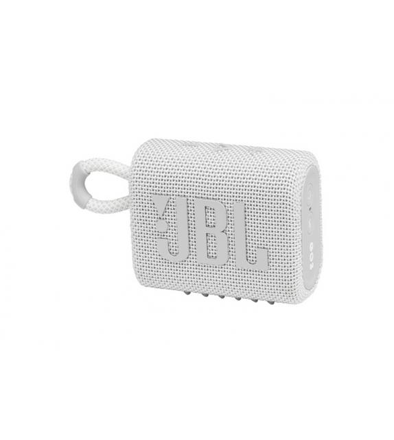 JBL GO 3 AUDIO SPEAKERS WATERPROF WHITE