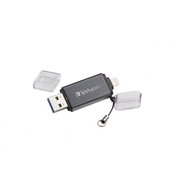 PEN DRIVE VERBATIM 64GB USB 3.0 LIGHTING