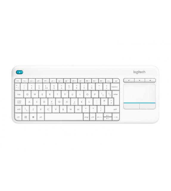 TASTIERA LOGITECH WIRELESS K400 WHITE