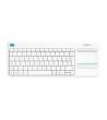 TASTIERA LOGITECH WIRELESS K400 WHITE