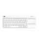 TASTIERA LOGITECH WIRELESS K400 WHITE