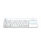 TASTIERA LOGITECH WIRELESS K400 WHITE