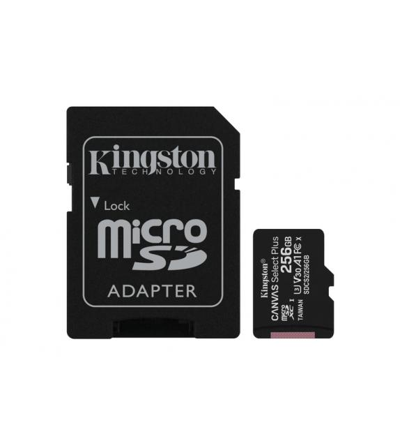 MICROSD+adattatore KINGSTON 256GB
