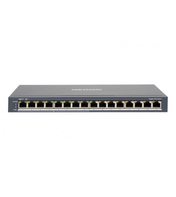 SWITCH HIKVISION 10/100/1000 8 PORTE POE