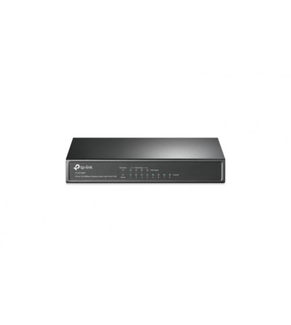 SWITCH TP-LINK SF-1008P 8 PORTE 4 POE 66W