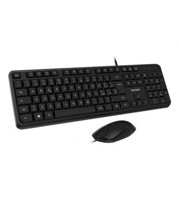 KIT TASTIERA E MOUSE CON FILO VULTECH